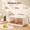 ANYPROLUS Large Bread Box for Kitchen Countertop, Bread Storage for