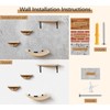 Cat Wall Shelf & Window Perch Combo, Wood Cats Wall