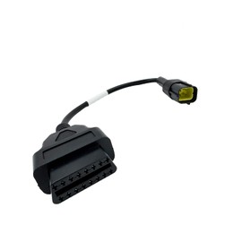 OWNDR OBD2 Adapter Cable Cord Fit for KUBOTA Vehicles, for OBD II Diagnostic Scanner Scanning Tool Adapter, 4 Pin OBD1 to 16 Pin OBD 2 Replace 3824-26