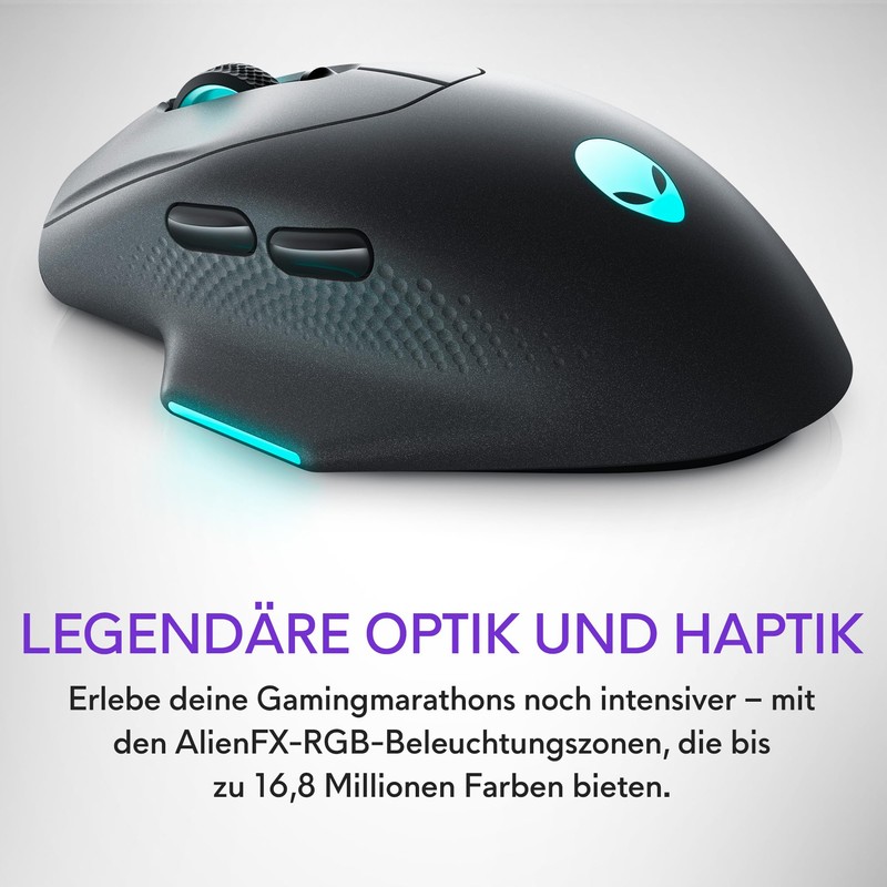 Alienware AW620M kabellose Gaming Mouse - Dark Side of The