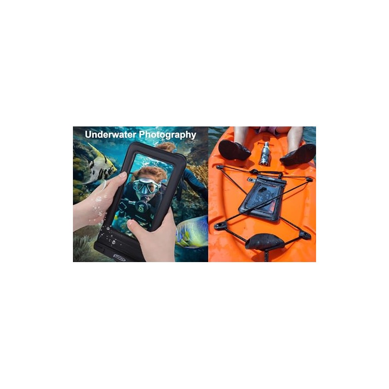 AiRunTech Waterproof Pouch and Fanny Pack Set for Water Activities