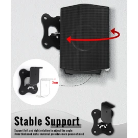 Gugxiom Speaker Wall Mounts for HW-Q930B HW-Q930C HW-Q990B HW-Q990C SX-Q990B, 3mm Thick Wall Mounts, 4.33" x 3.54" Speaker Wall Mounts