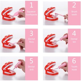 Gifts2U Toy Doctor Kit, 37 Piece Kids Pretend Play Toys Dentist Medical Role Play Educational Toy Doctor Playset for Girls Ages 3-6