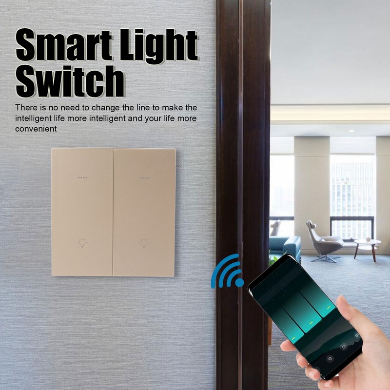 Smart Light Switch for ZigBee Wireless Voice Timing Control 2
