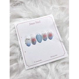 Mermaid Nail Tips - Coffin / 머메이드 네일팁 - 코핀