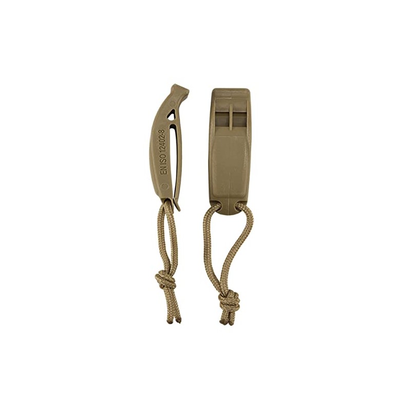 Brandit Molle Signal Whistle (Pack of 2) Coyote