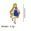Sailor Moon Usagi Anime Metal Enamel Pin Cute Badge/Brooch