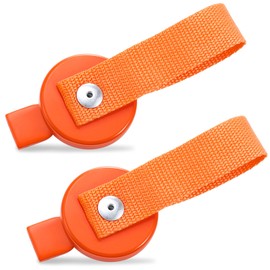 Relaxweex 2 Pcs Surge Brake Lockout Key Magnetic Orange Boat Trailer Lock Compatible with UFP A-60,A-70,A-75,A-84 Boat Part Hitch Accessories