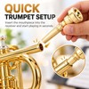 7C Trumpet Mouthpiece for Beginner Practice – Brass Mouthpiece with