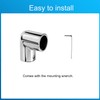 ODYSUNRAL Heavy Duty Boat Handrail Fitting, 2-Way 90 Degree Elbow
