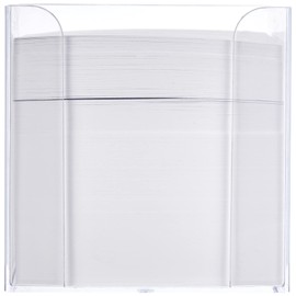Herlitz Notelet Box 9 x 9 x 9 cm with 700 White Sheets Filled