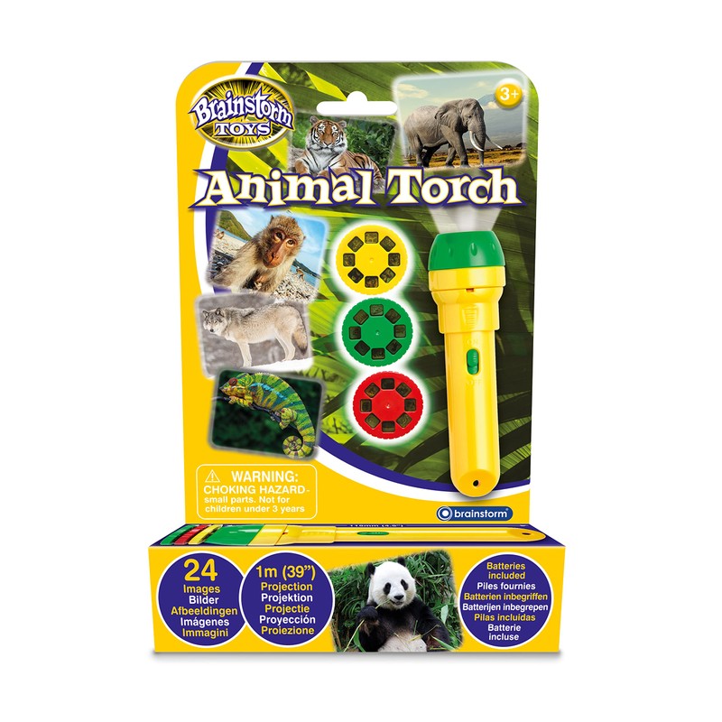 Brainstorm Toys Animal Torch and Projector