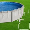 Teisaiko 5-Pack Adjustable Solar Cover Holder for Above Ground Pool