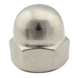 SC-Normteile Pack of 5 cap nuts (high version) M12 DIN1587 stainless steel A2 (V2A) / NIRO SC1587