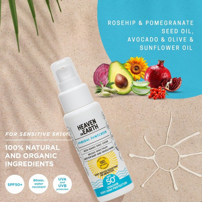 Heaven on Earth Heaven on Earth Mineral Sunscreen SPF 50+