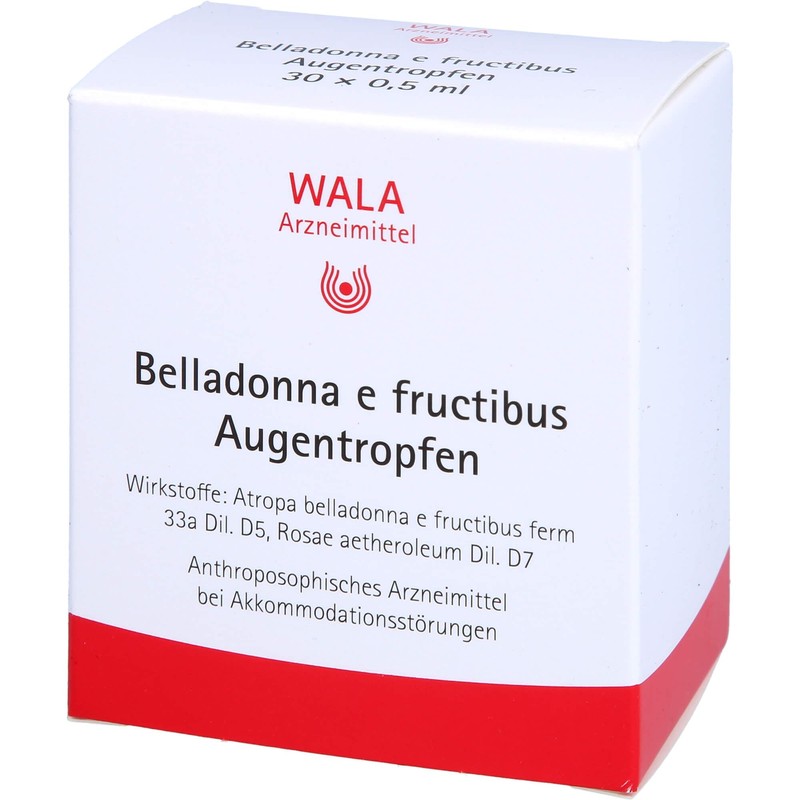 Belladonna E Fructibus ATR, 30 x 0.5 ml