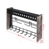 JackCubeDesign MK460A - Wood Wall Mount Jewelry Organizer with Metal