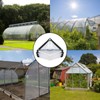 Transparent Tarp Cold Insulation Garden Rainproof Clear Poly Tarp Plant