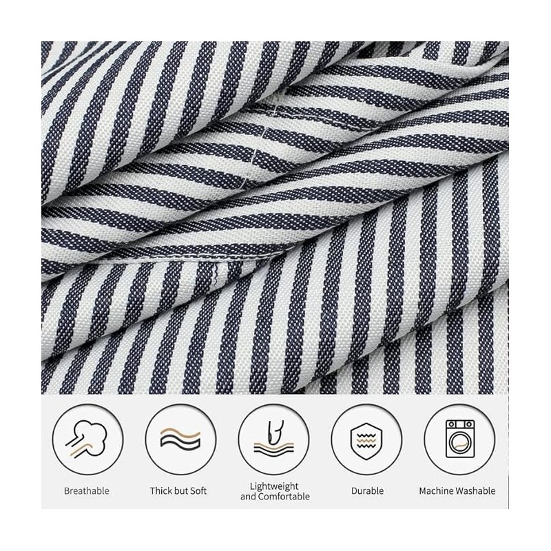 2 Pack Kitchen Cooking Aprons, Adjustable Bib Soft Chef Apron