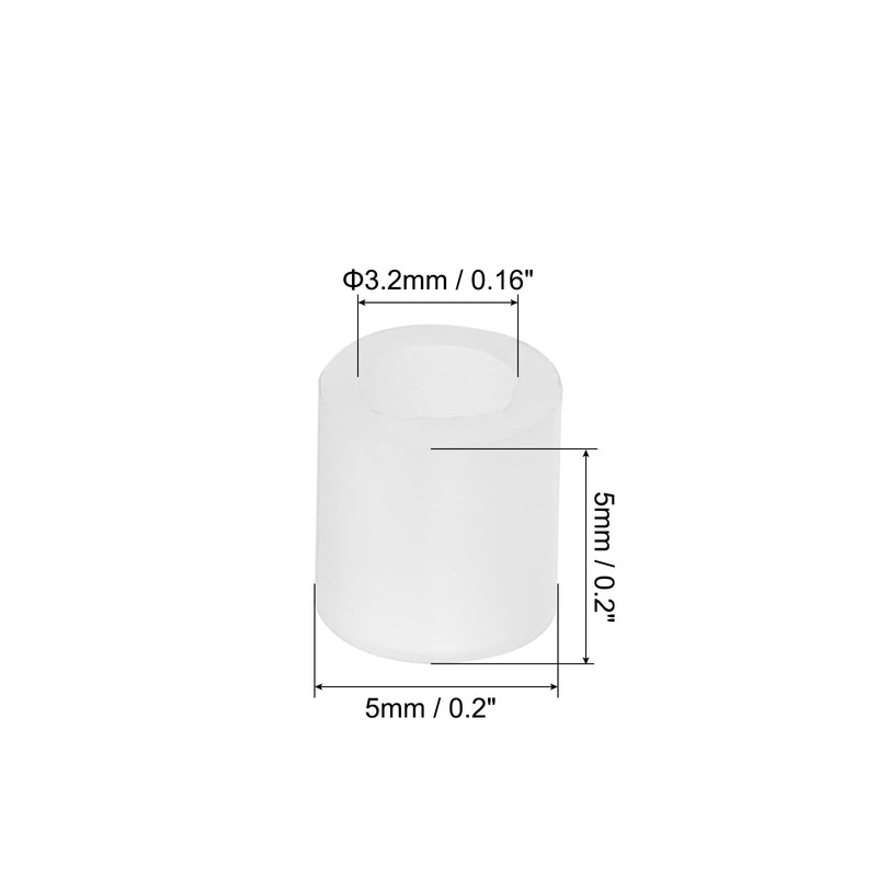 PATIKIL 3.2mm ID x 5mm OD x 5mm L Round