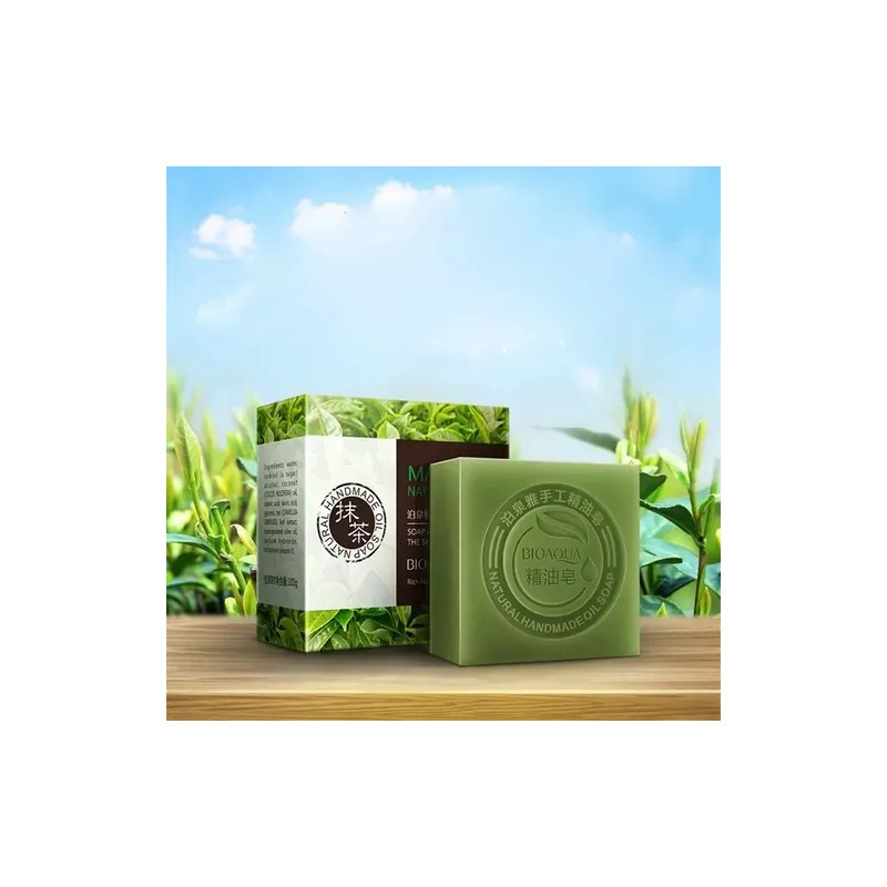 Jabon Facial Barra Matcha