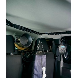 GORDON MILLER Car Hanging Strap, Black, 1646572