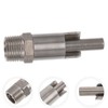 HEALEEP Stainless Steel Splashproof Pig Water Nozzle Small High Flow