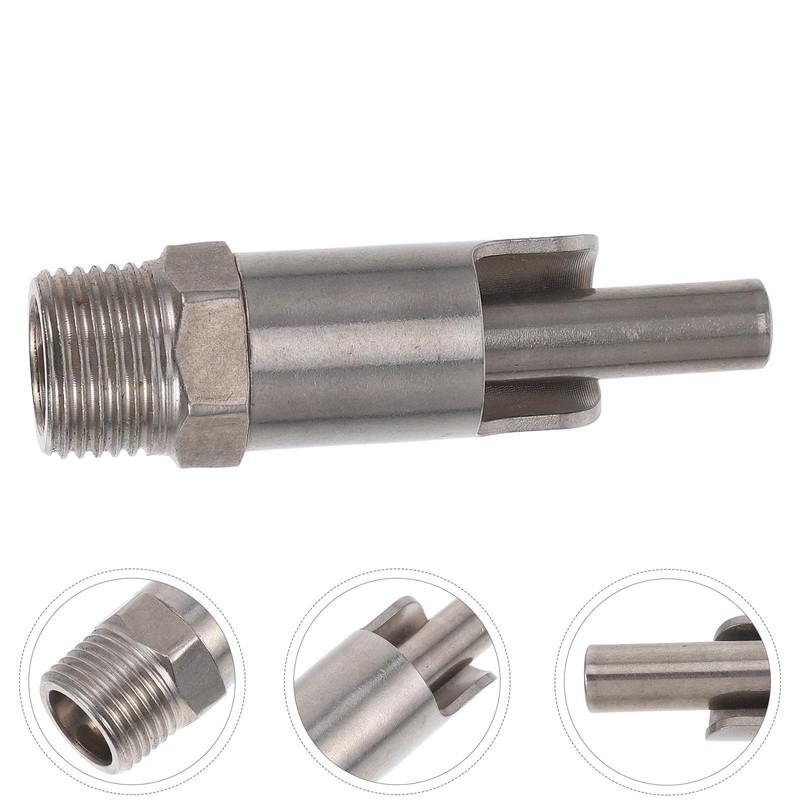HEALEEP Stainless Steel Splashproof Pig Water Nozzle Small High Flow