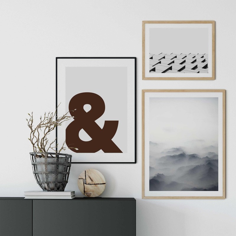 DEHA Design Fontana Wooden Picture Frame, Set of 3, 13