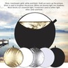 PULUZ 5 in 1 Light Reflectors with Translucent Silver Gold