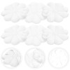 10 Pcs Door Stopper Wall Protector: Clear Self Adhesive Rubber