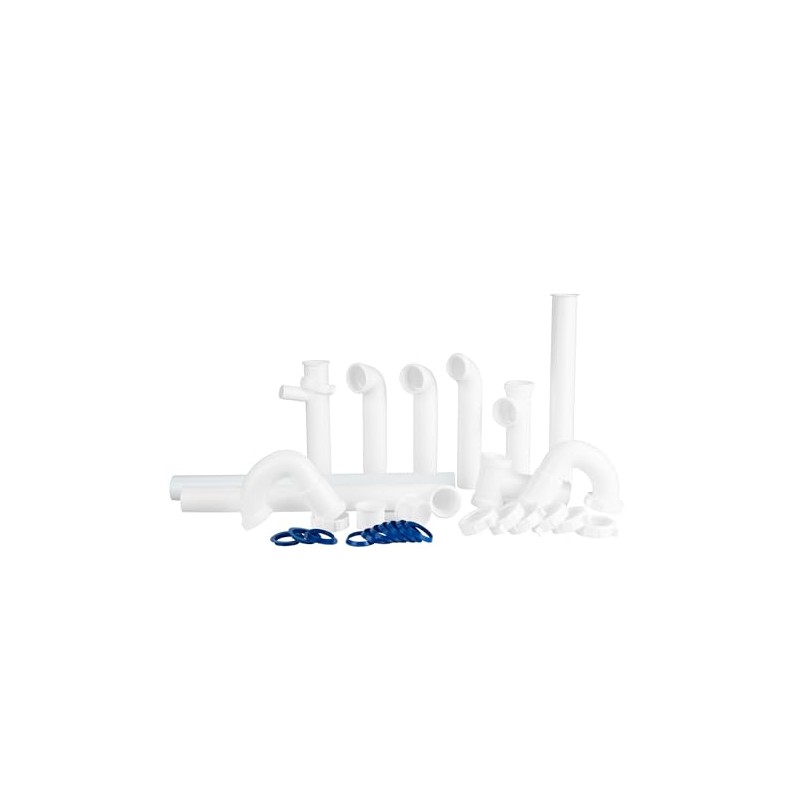 Kitchen Sink Drain Kit,1-1/2”,for Most Kitchen Sink Drain Repair Kit