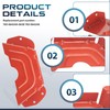 2 Pack 783-06424A-0638 Deck Spindle Pulley Belt Guard Cover for