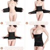 YUJWW 3 en 1 Faja Posparto Ajustable, Envoltura de Cintura