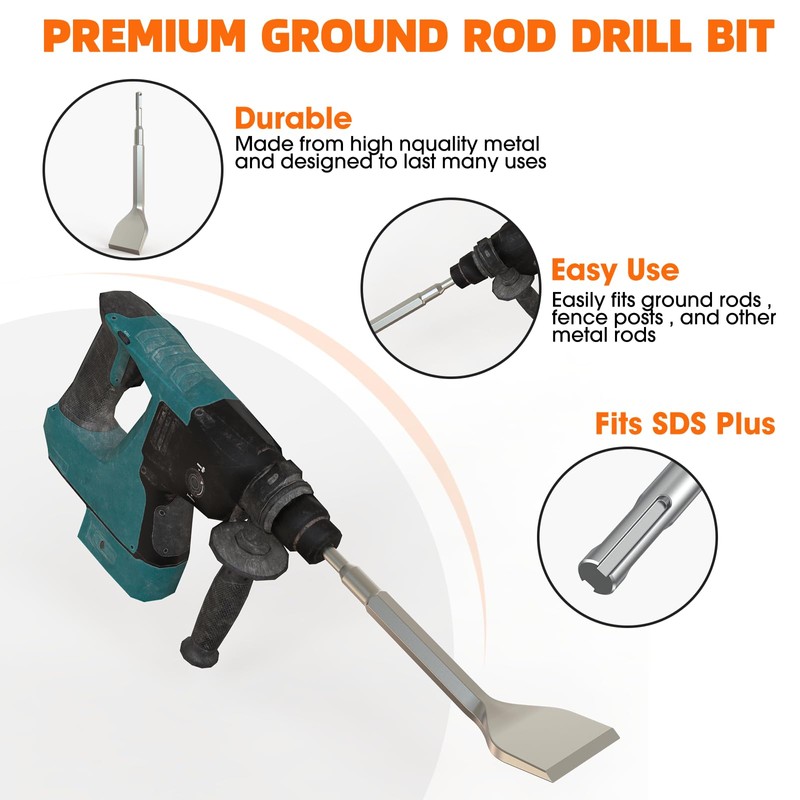 Tile Removal Chisel Tool (3"X10" Chisel 1PCS)