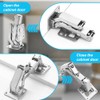 CYNNXIA 2 PCS 170 Degree Cabinet Hinge Kitchen Cupboard Doors