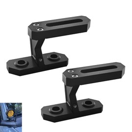 Dual A-Pillar Light Mount Off-Road Ditch Lights Mounting Brackets Compatible with Ford Bronco Accessories 2/4 Door 2021-2026 Left&Right
