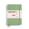 LEUCHTTURM1917 370545 Weekly Planner 2025, Medium A5 Hardcover - 12