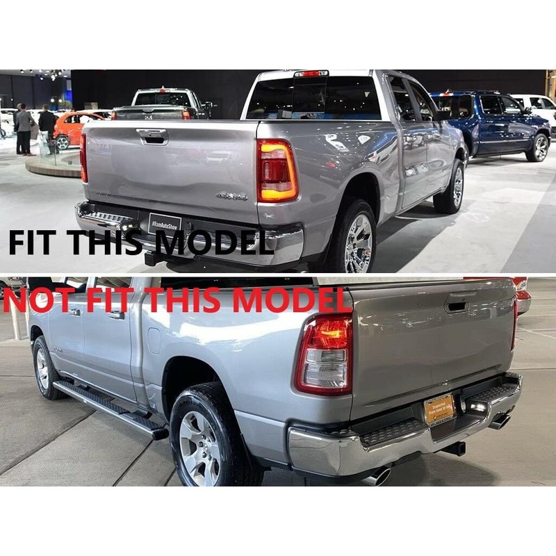 Rear Taillight Tail Light Lamp Cover Trim Frame For Dodge