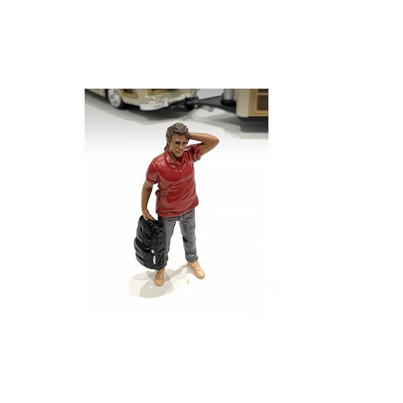 American Diorama 76437 Campers Figure 4 for 1:24 Scale Models