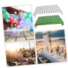 Hohopeti 2pcs Football Party Tablecloth Reusable Table Cover Grass Print
