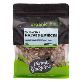 Honest to Goodness Organic Raw Walnut Kernels 750 g