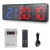 AnExer 13" Gym Timer Clock, Workout Interval Timer with Remote