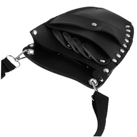 Gatuida Hairdressing Waist Bag Durable Scissor Pouch for Professional Stylists Compact and Lightweight Hair Salon Tool Holder for Combs and Hairpins