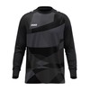 JAKO Maglia da Portiere Unisex River, Nero, S