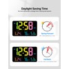 MASHI Digital Clock, 13" Large Display Digital Wall Clock, Adjustable