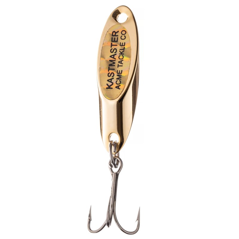 Acme Tackle SW11T/GG Kastmaster with Flash Tape Gold Gold, 1/2