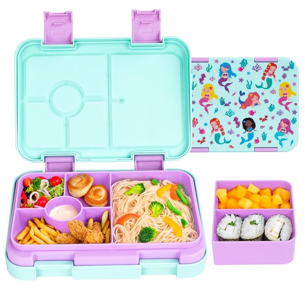 QCQHDU Bento Box for Children and Toddlers, Small Lunch Box