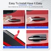 CZmenghe 12PCS Door Handle Cover Compatible with 2019-2025 Chevy Silverado