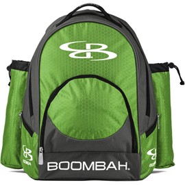 Boombah Tyro Baseball/Softball Bat Backpack - 20" x 15" x 10" - BPTC23 Charcoal/Lime Green